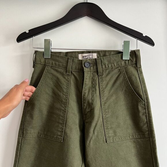 NAKED & FAMOUS DENIM | Fatigue Pant Canvas Pants - Picture 11 of 11